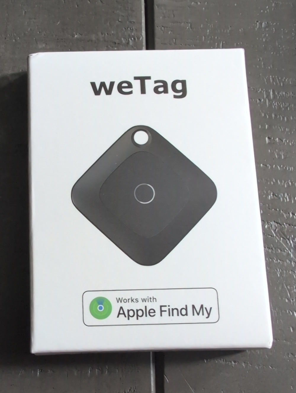 Black Bluetooth Tracker - Compatible with Apple Find My